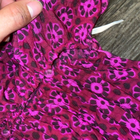 Free People
Women's Briella Printed Ruched Midi Dress XS - Picture 14 of 14